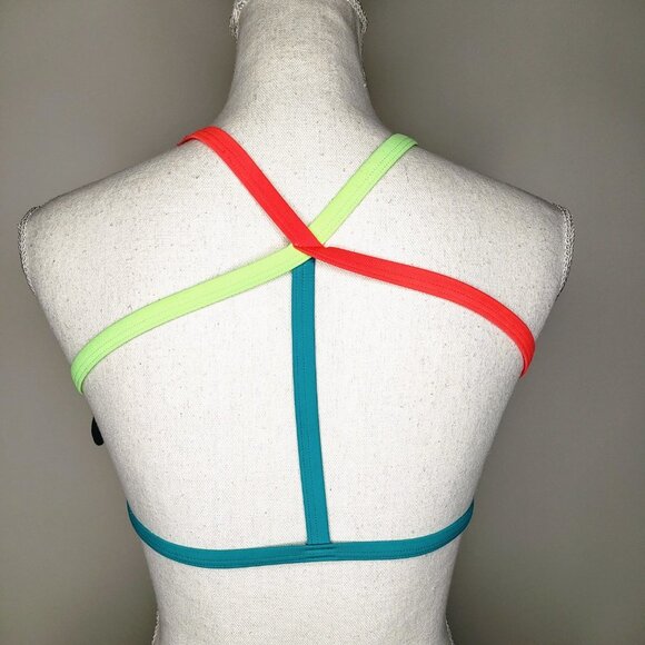 Victoria's Secret Pink Ruffle Front Bikini Top S/P - Picture 5 of 7